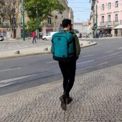 CabinMax Metz Reistas– Handbagage 44L- Rugzak – Schooltas - Backpack 55x40x20cm – Lichtgewicht - Vintage Teal (MZ V-TL) -Voyago Winkel 1200x1200 3129