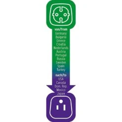 Brennenstuhl Reisstekker/reisadapter (reisstekkeradapter Voor: USA, Japan Stopcontact En Euro/contourstekker) Zwart -Voyago Winkel 1200x1200 3166