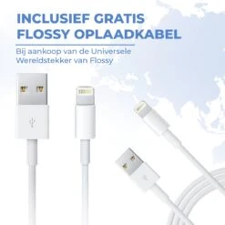 Universele Wereldstekker Met USB-C En 3 USB Poorten - Internationale Reisstekker Voor 170+ Landen - Reisstekker Amerika - Reisstekker Engeland - Reisstekker Australië - Wereldwijd - Inclusief Gratis Flossy Oplaadkabel - Zwart -Voyago Winkel 1200x1200 3225