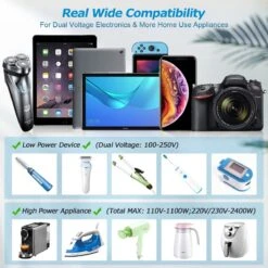 Universele Wereldstekker Met 4 USB-C En USB Poorten - Internationale Reisstekker Voor 150+ Landen - EU - Engeland (UK) - Amerika (USA) - Australië - Azië - Zuid Amerika - Reis Adapter - Wereld Stekker - Oplader – Wit 18 Universele Wereldstekker Met 4 USB-C En USB Poorten - Internationale Reisstekker Voor 150+ Landen - EU - Engeland (UK) - Amerika (USA) - Australië - Azië - Zuid Amerika - Reis Adapter - Wereld Stekker - Oplader – Wit -Voyago Winkel 1200x1200 3230