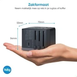 Smath Reisstekker Universeel Met 5 USB Poorten – Engeland – Amerika – Italie – USA – UK – Australie – Wereldstekker -Voyago Winkel 1200x1200 3310