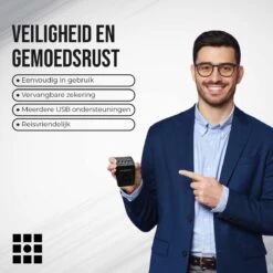 AV Travels Universele Wereldstekker - Internationale Reisstekker Voor 150+ Landen - USB Type C & USB Poorten - Reisstekker Engeland & Amerika - 2000 Watt -Voyago Winkel 1200x1200 3346