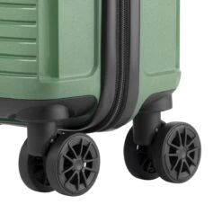 CarryOn Transport Handbagagekoffer - USB Handbagage 55cm - OKOBAN - Dubbele Wielen - Olijf -Voyago Winkel 1200x1200 343