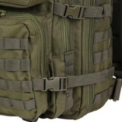 101 Inc Mountain Backpack - US Leger - Rugzak - 45 Liter - Leger Groen -Voyago Winkel 1200x1200 3443