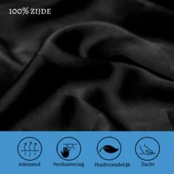 Beyeza Slaapmasker – Zijden - Oogmasker Slaap – Vrouwen - Mannen – Kinderen – Slaapmaskers - Verduistering– Slaapmasker Zijde– Nachtmasker – 2 STUKS -Voyago Winkel 1200x1200 3517