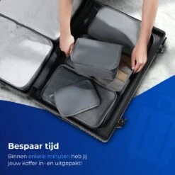 Travelingg Packing Cubes Set 8-delig - Bagage Organizers - Compression Cubes - Backpack -Voyago Winkel 1200x1200 3536