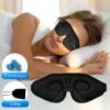 Dieux® - Luxe 3D Slaapmasker - Zwart - Oogmasker - Nachtmasker - 100% Verduisterend – Slapen - Incl. Oordoppen En Opbergzakje – Slaap – Reismasker – Powernap – Yoga – Reizen - Pasen -Voyago Winkel 1200x1200 3537
