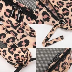 Qpacks - Loco Leopard Packing Cubes Set 6-delig - Waterdicht - Patroon - Tijgerprint - Toilettas - Koffer Organiser - Backpack -Voyago Winkel 1200x1200 3575