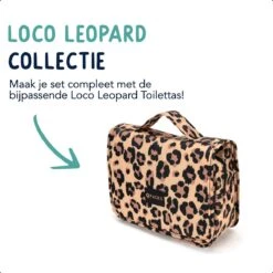 Qpacks - Loco Leopard Packing Cubes Set 6-delig - Waterdicht - Patroon - Tijgerprint - Toilettas - Koffer Organiser - Backpack -Voyago Winkel 1200x1200 3576