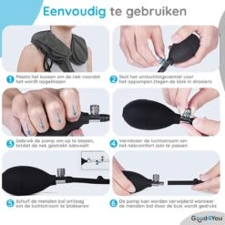 Good4You Memory Foam Reiskussen - Traagschuim Nek Kussen - Comfort Reiskussentje - Travel Pillow - Neksteun Voor Reis, Vliegtuig Of Auto - U-Vorm – Grijs -Voyago Winkel 1200x1200 3590