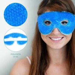 Navaris Gel Oogmaskers - Set Van 2 Herbruikbare Maskers Voor Koud Of Warm Gebruik - 2x Hot & Cold Oogmasker - Verkoelend Of Verwarmend Voor De Ogen -Voyago Winkel 1200x1200 3598