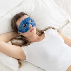 Navaris Gel Oogmaskers - Set Van 2 Herbruikbare Maskers Voor Koud Of Warm Gebruik - 2x Hot & Cold Oogmasker - Verkoelend Of Verwarmend Voor De Ogen -Voyago Winkel 1200x1200 3599