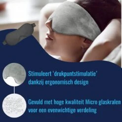Dormiwise Verzwaard Slaapmasker - Oogmasker - Migraine - Hoofdpijn - Relax - 270g -Voyago Winkel 1200x1200 3602