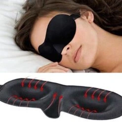 Merkloos Slaapmasker - Absolute Comfort Deluxe - Nachtmasker Verstelbaar -Voyago Winkel 1200x1200 3648
