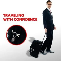 Merkloos TSA Kofferslot 3 Cijferig - Reisslot – Reis Cijferslot – Cijferhangslot - Hangslot - Hangslotje - Bagageslotjes – Slot Voor Bagage – USA Slotjes-Kluisslotje - Zwart - -Voyago Winkel 1200x1200 3652