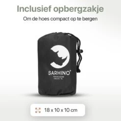 Sarhino Shield Premium Flightbag Voor Backpacks En Regenhoes - M 50-70l - Zwart - Flightbags -Voyago Winkel 1200x1200 3657