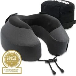 Cabeau Nekkussen Evolution® S3 Inclusief Hoes - Grijs -Voyago Winkel 1200x1200 3719