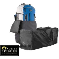 Active Leisure Regencover / Flightbag Backpack - 55-80 Liter - Zwart -Voyago Winkel 1200x1200 3807
