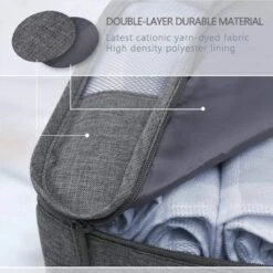 Merkloos Luxe Packing Cubes Set - Uitgebreide 7 Delige Set - Kleding Organizer Voor Koffer En Backpack - Bagage Organizers Voor Kleding - Ondergoed - Schoenen - Elektronica - Waszak - Grijs -Voyago Winkel 1200x1200 3813