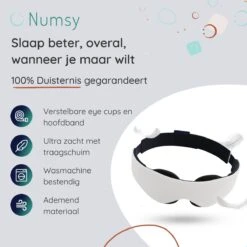 Luxe 3D Slaapmasker Unisex - Oogmasker Slaap - 100% Verduisterend -Voyago Winkel 1200x1200 3879