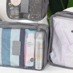 Mmoods Koffer Packing Cubes Set - Kleding Organizer Zak En Rugzak - Handbagage 6 Delige Set - Opbergzakken Voor Ondergoed - Opbergtas Voor Schoenen - Inclusief Toiletzak - Zwart -Voyago Winkel 1200x1200 3895