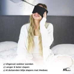 Medoes Luxe Slaapmasker - Vrouwen - Kinderen - Mannen - 100% Verduisterend -Voyago Winkel 1200x1200 3933