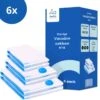 Sealos - 6 Pack Vacuumzakken Voor Kleding En Dekbedden - Verschillende Maten - 2x Small - 2x Medium - 2x Large - Herbruikbare Opbergzakken - Transparant - Vacuumeerzakken Textiel 2 Sealos - 6 Pack Vacuumzakken Voor Kleding En Dekbedden - Verschillende Maten - 2x Small - 2x Medium - 2x Large - Herbruikbare Opbergzakken - Transparant - Vacuumeerzakken Textiel -Voyago Winkel 1200x1200 3947