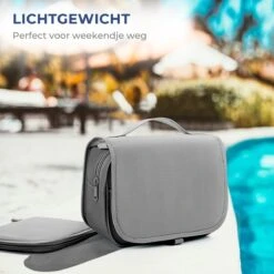 Basila® Packing Cubes - 8 Delig - Koffer Organizer - Toilettas Met Haak - Kleding Organizer - Grijs -Voyago Winkel 1200x1200 4065