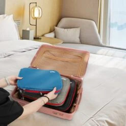 Hikr Packing Cubes - Set 3 Delig - Kofferorganizer - Waterdicht - Meerkleurig -Voyago Winkel 1200x1200 4085