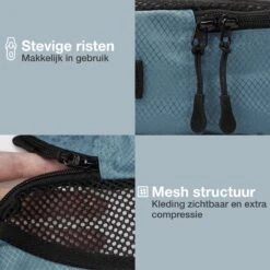 Packing Cubes Compression - 5 Stuks - Backpack En Koffer -Voyago Winkel 1200x1200 4125
