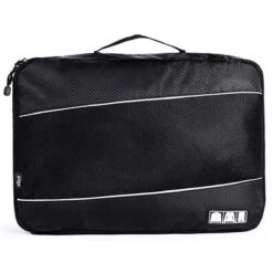 Packing Cubes Set (3x) - Koffer Organiser Voor Backpack & Koffer - Travel - Zwart - Adge -Voyago Winkel 1200x1200 4134