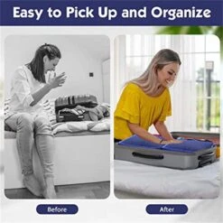 PrijsKnallers Packing Cubes Set 7-delig - Kleding Organizer Set Voor Koffer En Backpack - Bagage Organizers - Donkerblauw -Voyago Winkel 1200x1200 4151