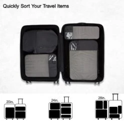 Bagsmart Packing Cubes Compressie Cubes - Set Van 4 -Voyago Winkel 1200x1200 4156
