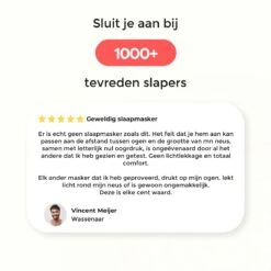 Smileify® Slaapmasker PRO - Vrouwen & Mannen – 100% Verduisterend – Verstelbaar 3D Oogmasker Voor Slaap – Traagschuim -Voyago Winkel 1200x1200 4243