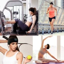 Malony Slaapmasker Bluetooth - Slaaptrainer - Hoofdband - Oogmasker - Oplaadbaar - Uitwasbaar - Zwart -Voyago Winkel 1200x1200 4273