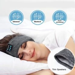 Slaap Koptelefoon - Slaapmasker Bluetooth - Oogmasker Slaap - Slaaptrainer - Set - -Voyago Winkel 1200x1200 4306