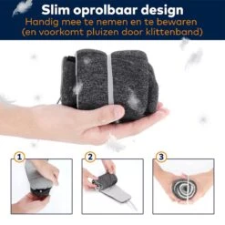 Bluetooth Slaapmasker (premium) - Beste Keuze - 100% Verduisterend - Ultraplatte 'spons Speakers' (perfect Voor Zijslapers) - Koel En Ademend Materiaal - Volledig Verstelbaar - Excellente Geluidskwaliteit - Batterij: 13 Uur - Antraciet (limited) -Voyago Winkel 1200x1200 4317