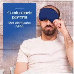 SIMIA™ Premium Zijden Slaapmasker + Opbergzakje - 100% Verduisterend Oogmasker - Verstelbaar - Blinddoek - Zijdezacht - Anti-Rimpel - Cadeau Tip - Marine Blauw -Voyago Winkel 1200x1200 4393