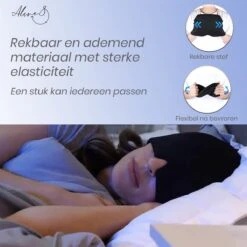 Oogmasker - Slaapmasker - Verwarmen En Koelen - Slaapmasker Vrouwen - Slaapmasker Mannen – Ontspanning - Hoofdpijn - Migraine - Cadeau -Voyago Winkel 1200x1200 4407