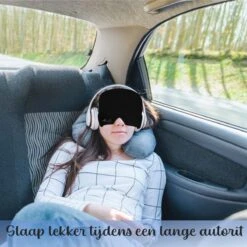 Oogmasker - Slaapmasker - Verwarmen En Koelen - Slaapmasker Vrouwen - Slaapmasker Mannen – Ontspanning - Hoofdpijn - Migraine - Cadeau -Voyago Winkel 1200x1200 4409