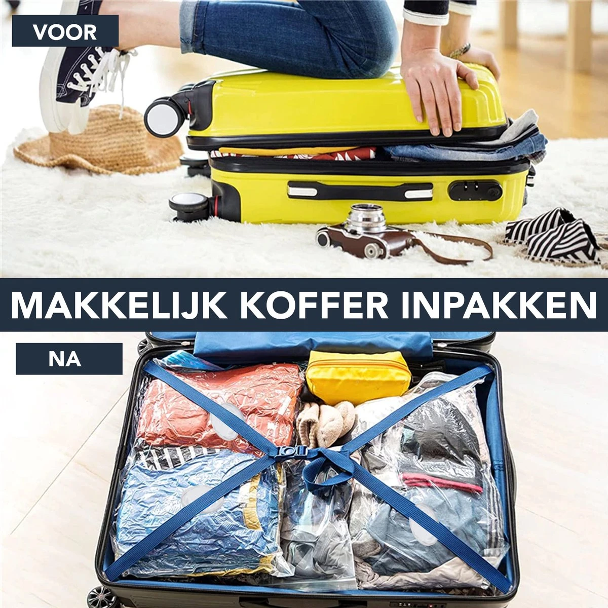 Achaté Vacuümzakken Voor Kleding En Dekbedden - 13 Vacuüm Opbergzakken Inclusief Handpomp 10 Achaté Vacuümzakken Voor Kleding En Dekbedden - 13 Vacuüm Opbergzakken Inclusief Handpomp - Afbeelding 8