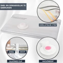 Achaté Vacuümzakken Voor Kleding En Dekbedden - 13 Vacuüm Opbergzakken Inclusief Handpomp 21 Achaté Vacuümzakken Voor Kleding En Dekbedden - 13 Vacuüm Opbergzakken Inclusief Handpomp -Voyago Winkel 1200x1200 4487
