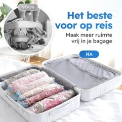 VITAMO Roll Up Vacuüm Opbergzakken - 3 Maten Oprolbare Vacuümzakken - 12 Pack -Voyago Winkel 1200x1200 4489