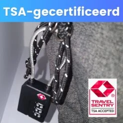 Merkloos TSA Cijferslot 3 Cijferig - 2 Stuks - Koffersloten - Kofferslot - Bagageslot - Reisslot - Kabelslot - Hangslot - Bagageslotjes - Backpackslot - Mulitfunctioneel - Zwart 14 Merkloos TSA Cijferslot 3 Cijferig - 2 Stuks - Koffersloten - Kofferslot - Bagageslot - Reisslot - Kabelslot - Hangslot - Bagageslotjes - Backpackslot - Mulitfunctioneel - Zwart -Voyago Winkel 1200x1200 4525