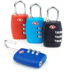 Cijferslot - Kofferslot - TSA Slot - Set Van 4