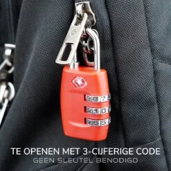 Cijferslot - Kofferslot - TSA Slot - Set Van 4 -Voyago Winkel 1200x1200 4530