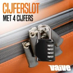 VAIVE Kofferslot - Hangslot - Cijferslot - Slot - Reisslot - Hangslotje - Bagageslot -Voyago Winkel 1200x1200 4546