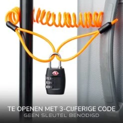 Cijferslot Met Staalkabel - Kabelslot 120 Cm - TSA Slot - Geschikt Als Kofferslot -Voyago Winkel 1200x1200 4552