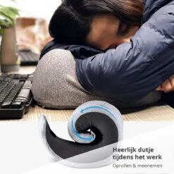 GoGoods® Nekkussen - Luxe Reiskussen - Memory Foam - Vliegtuig - Auto -Voyago Winkel 1200x1200 4569