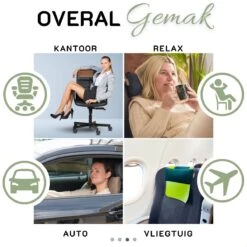 Blezliving® Nekkussen Staopstoel - Sta Op Stoel - Neksteunkussen Waterafstotend - Kussen Relaxstoel - PTMD Binnenkussen - Bureaustoel Kussen - Hoofdkussen Contragewicht - Nekrol - Fauteuil - Auto - Semmi Beige -Voyago Winkel 1200x1200 4588